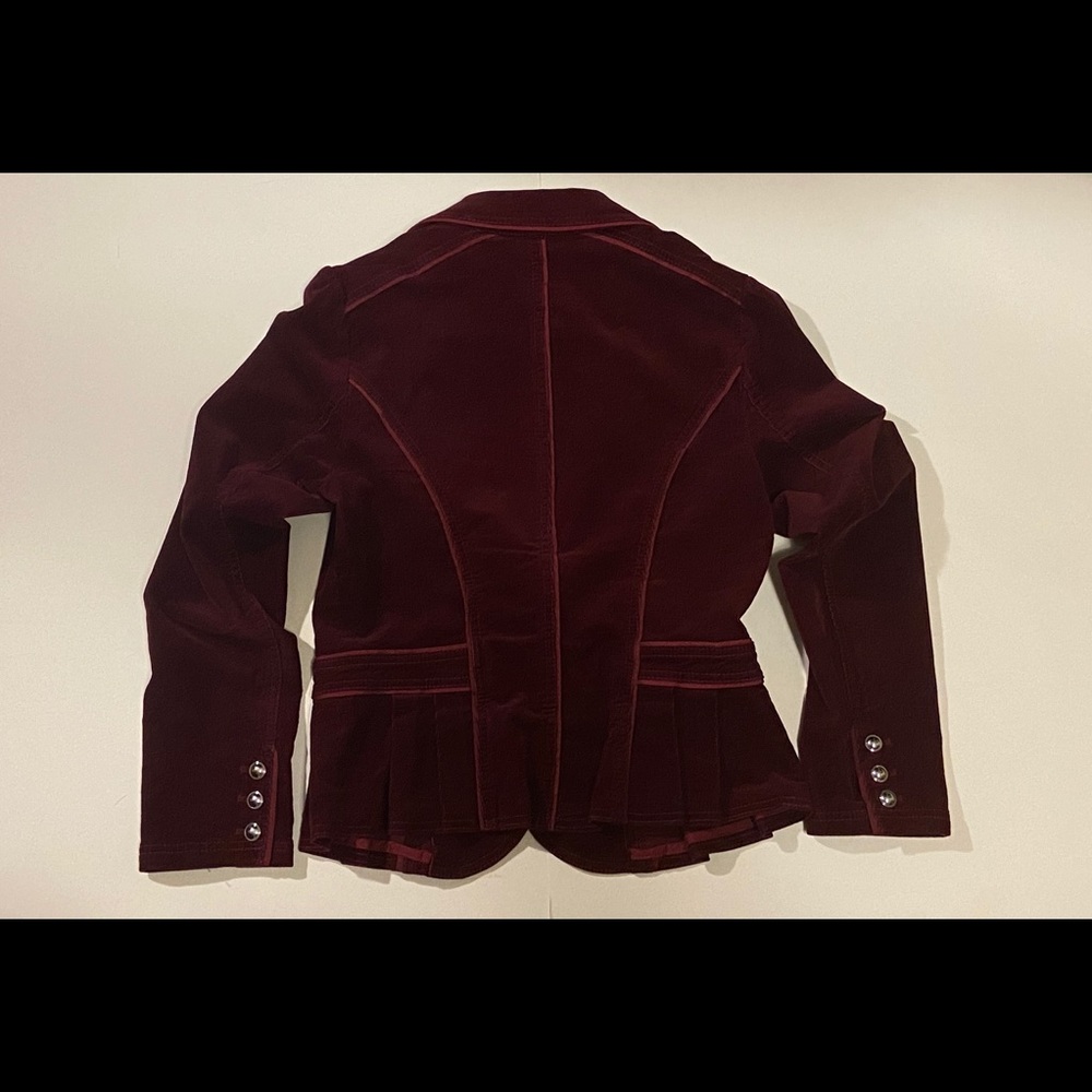 Red button up jacket - Picture 2 of 2